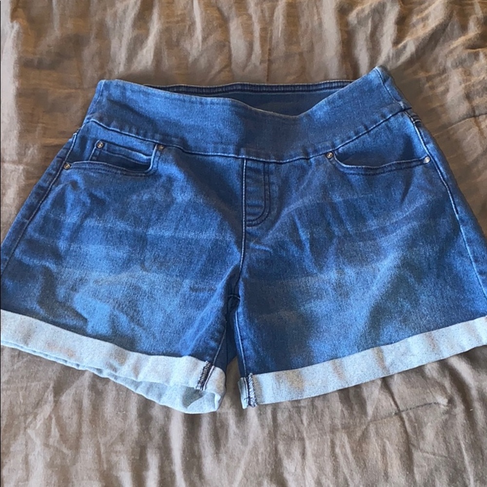 Band Blue Jean Shorts